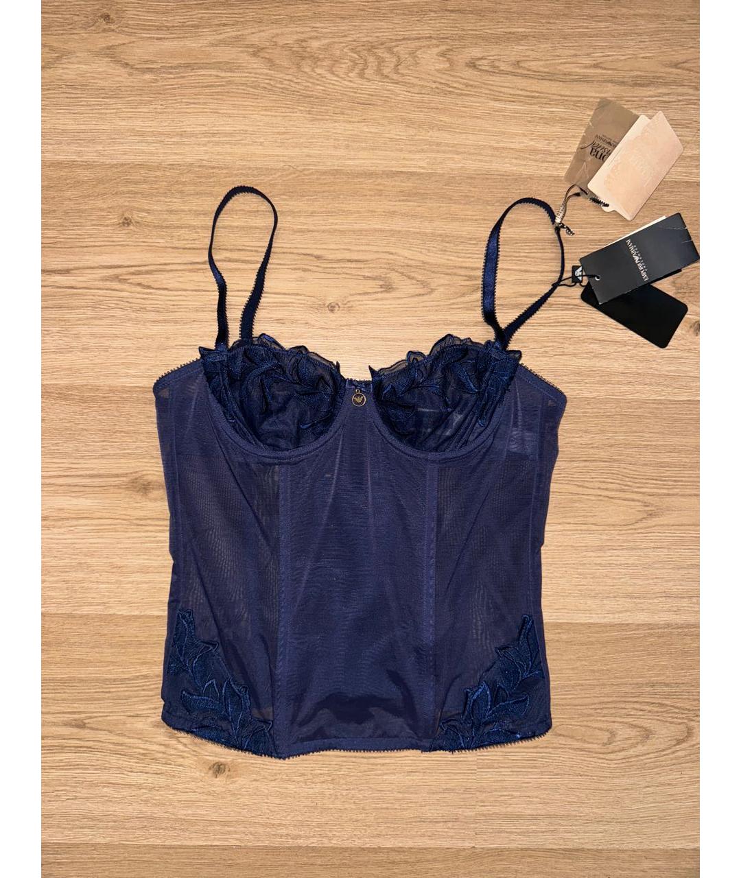 EMPORIO ARMANI Синий корсеты, фото 9