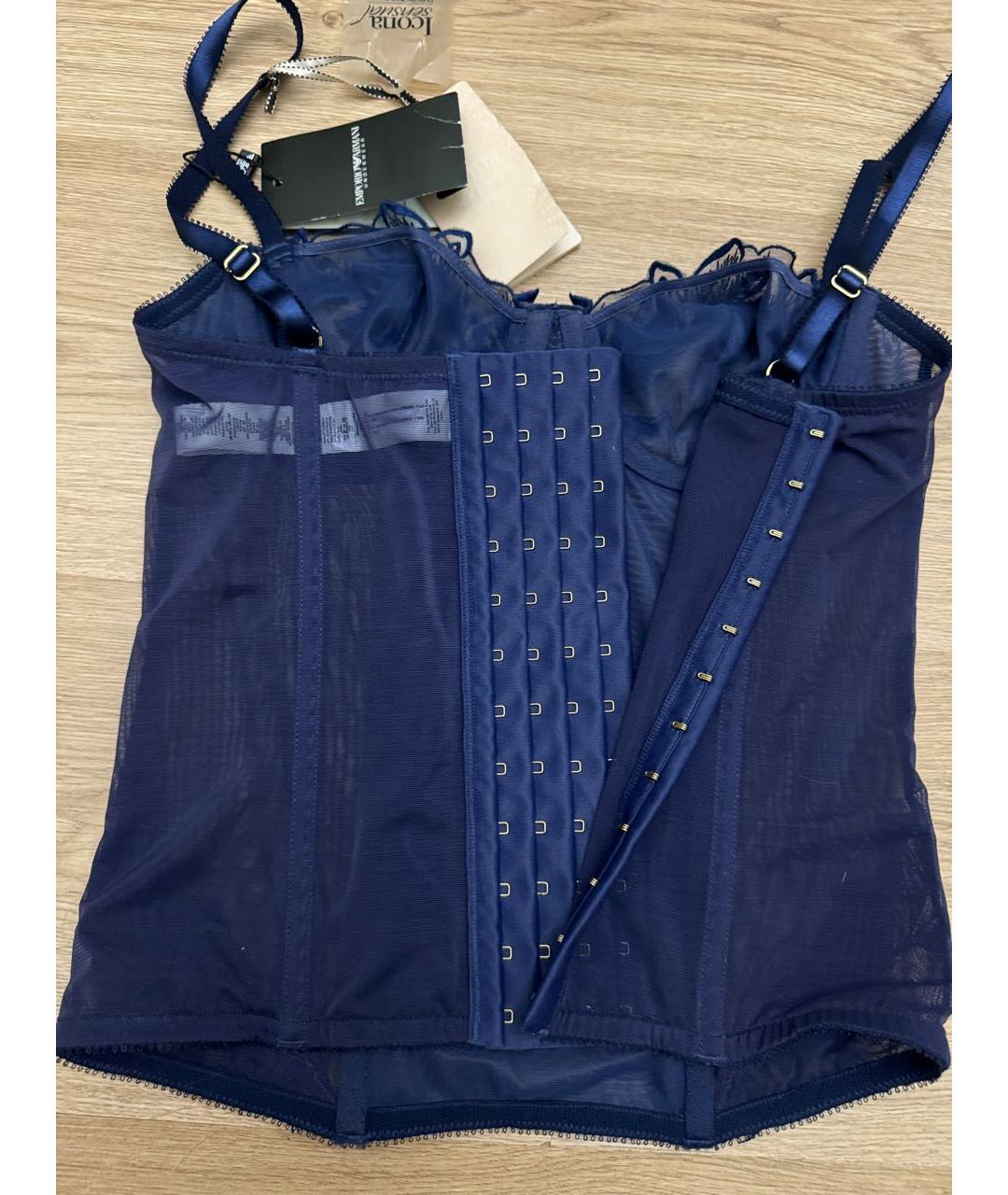 EMPORIO ARMANI Синий корсеты, фото 8