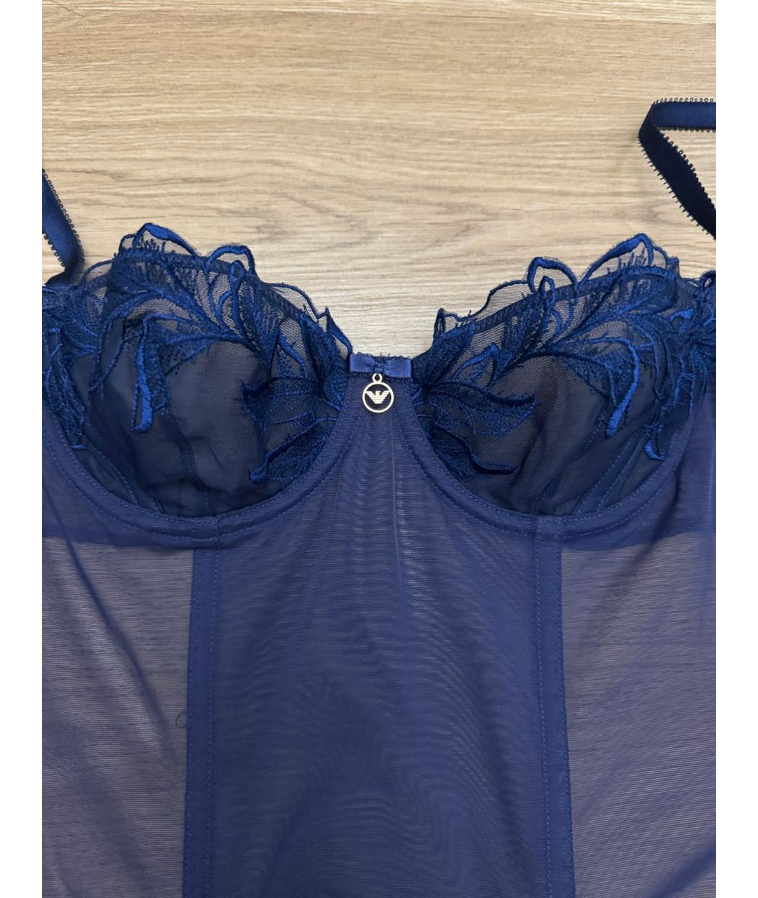 EMPORIO ARMANI Синий корсеты, фото 3