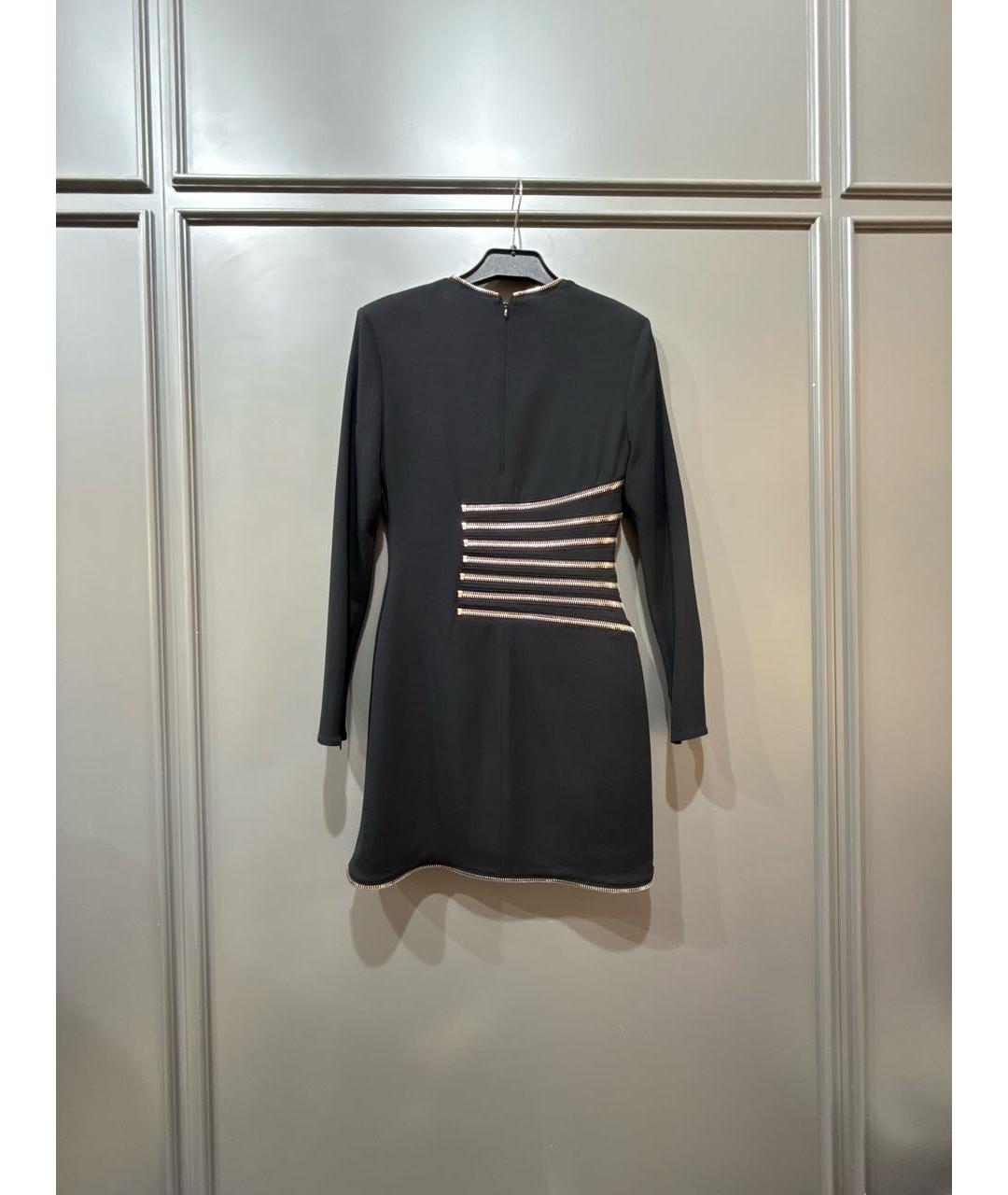 ALEXANDER WANG Черное вискозное коктейльное платье, фото 2