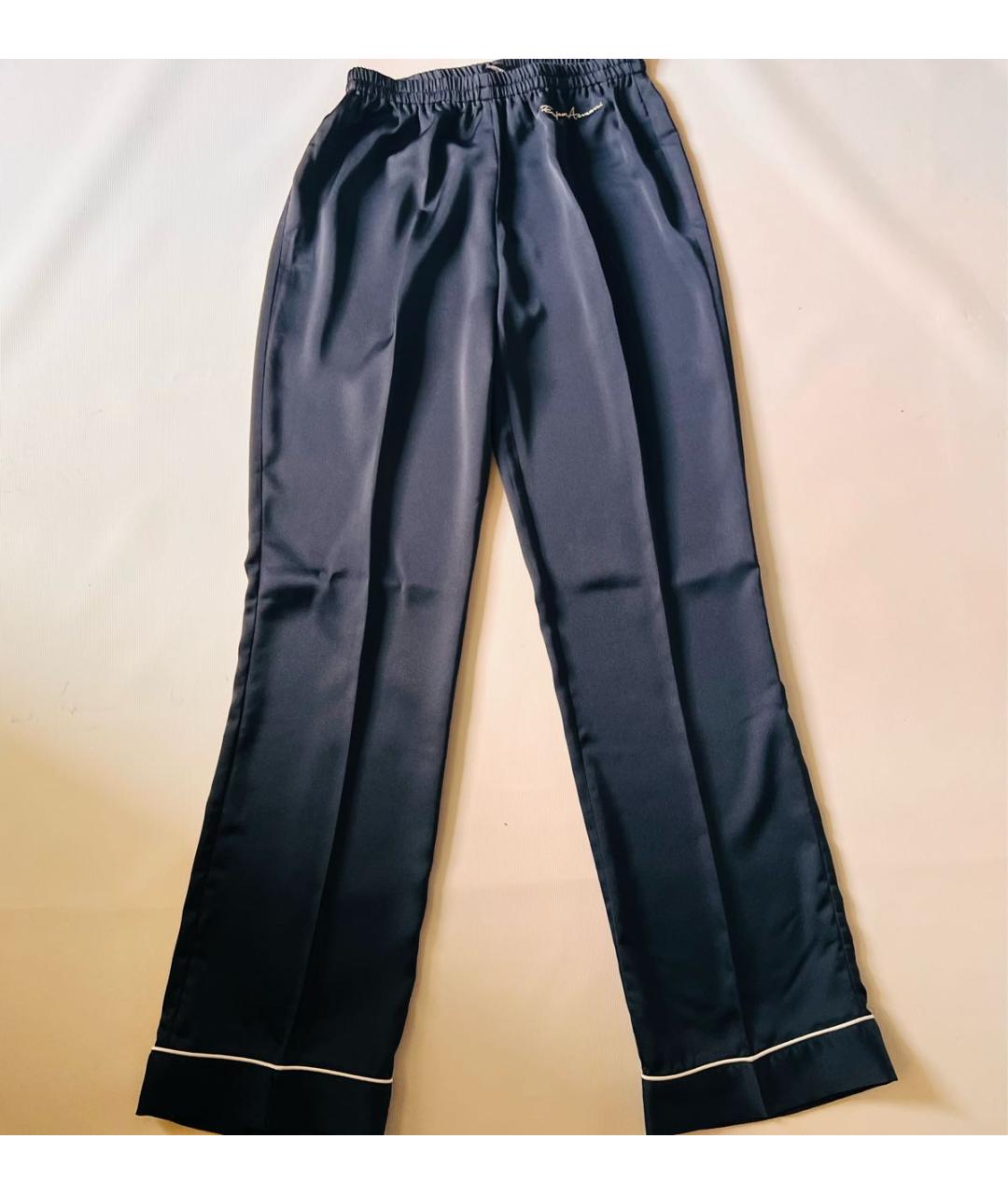 EMPORIO ARMANI Темно-синяя полиэстеровая пижама, фото 2