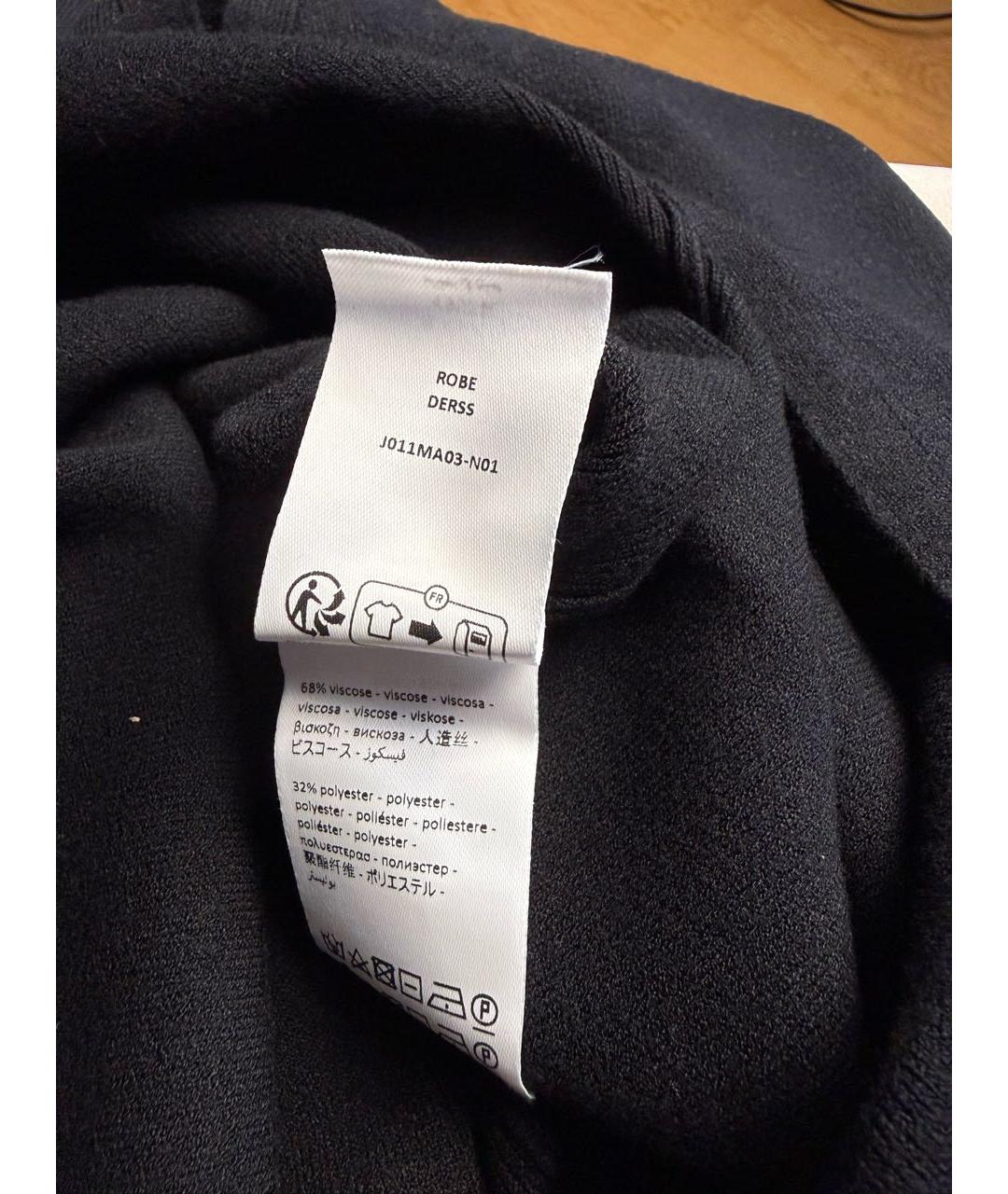 SONIA RYKIEL Черная вискозная юбка макси, фото 6