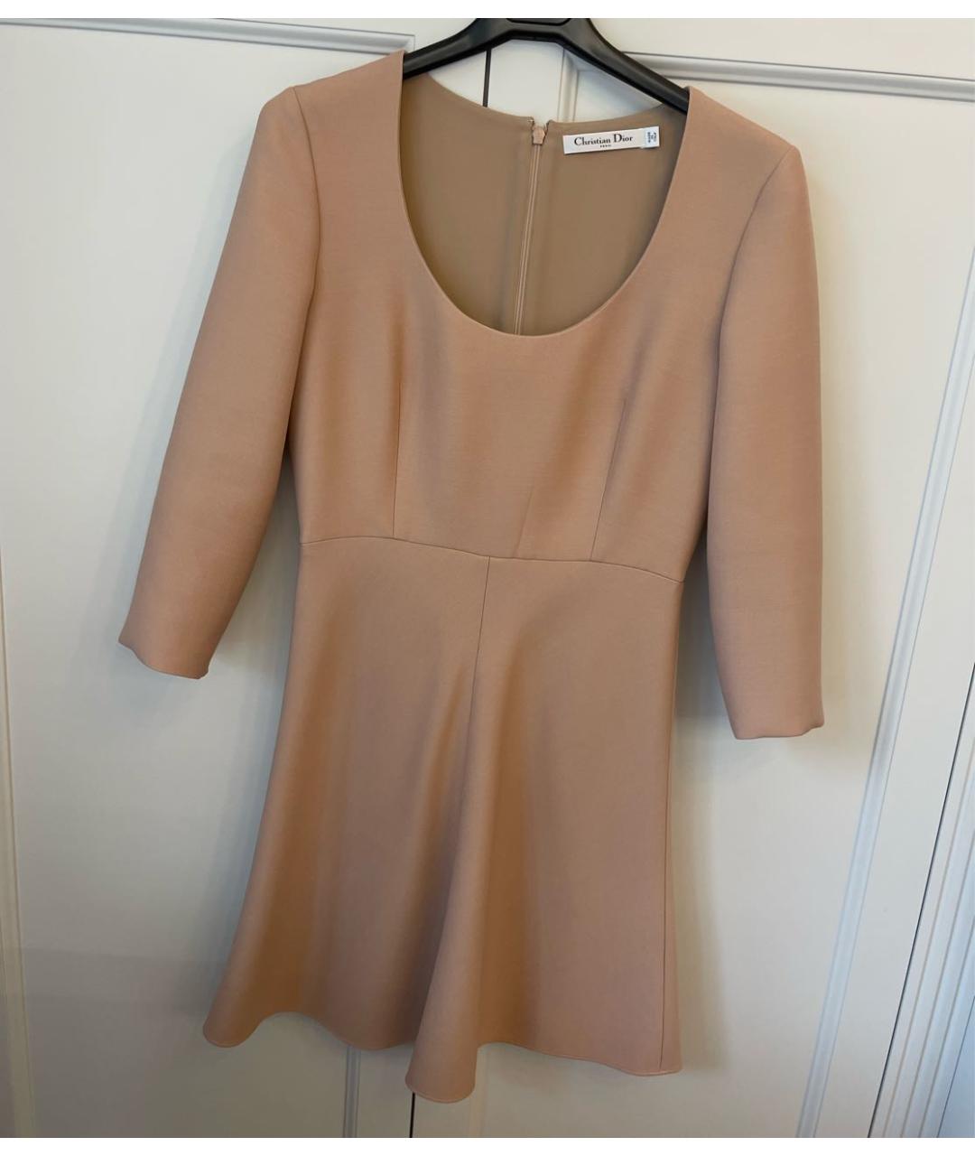 CHRISTIAN DIOR Коралловое коктейльное платье, фото 8