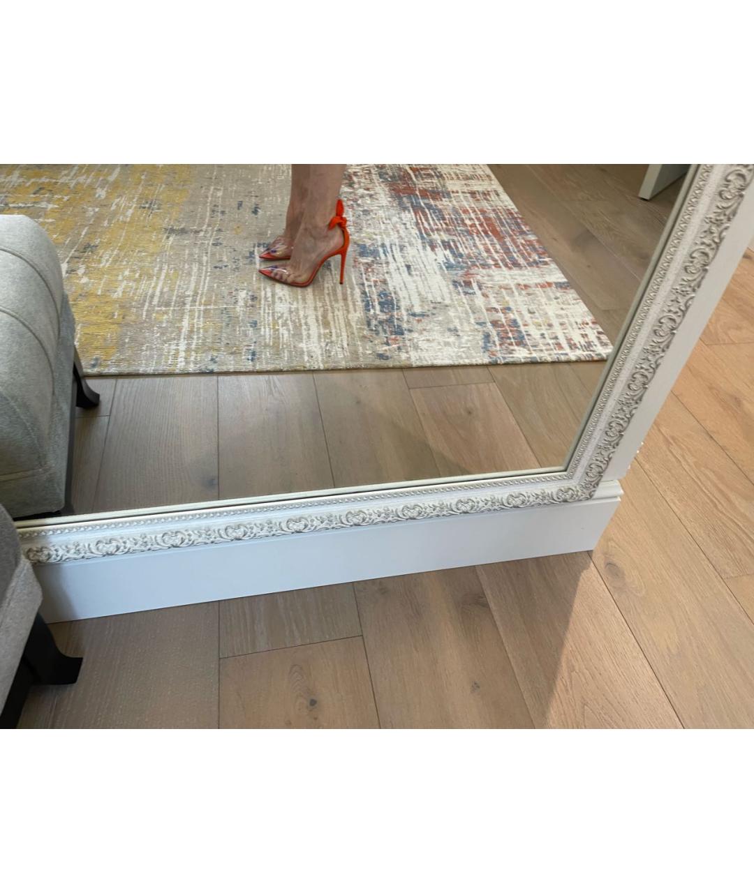 AQUAZZURA Красные резиновые туфли, фото 5