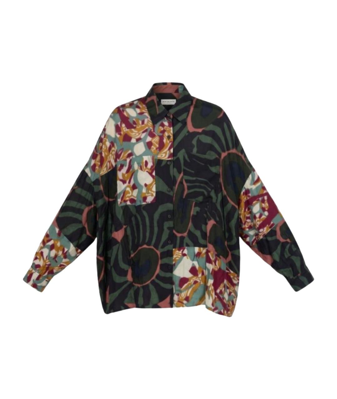 DRIES VAN NOTEN Мульти вискозная рубашка, фото 1