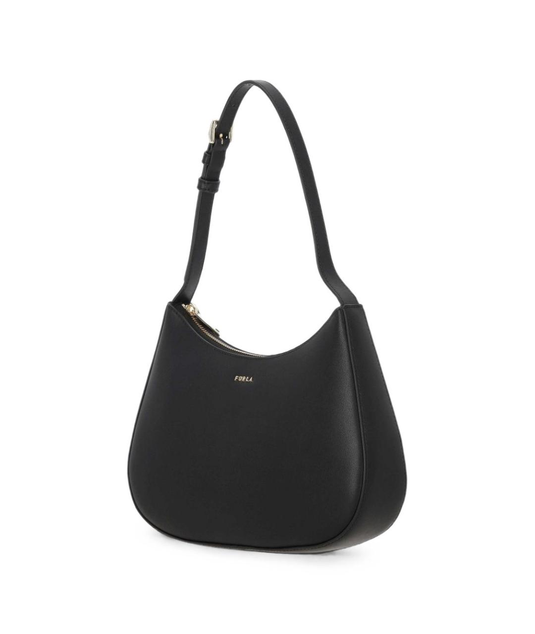 FURLA Черная сумка тоут, фото 4