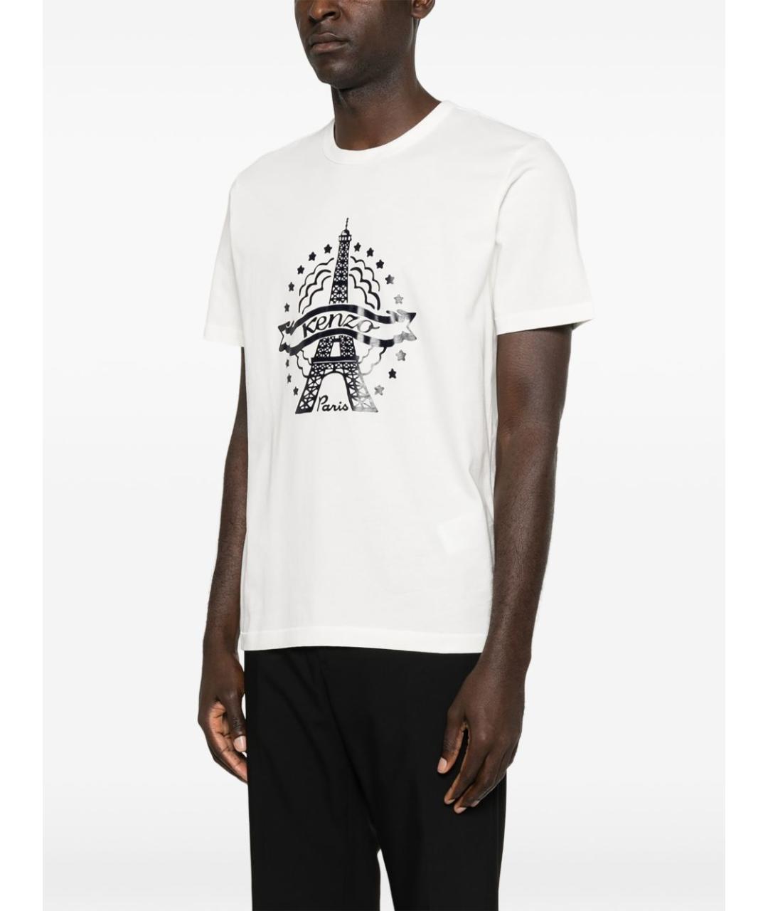 KENZO Хлопковая футболка, фото 4