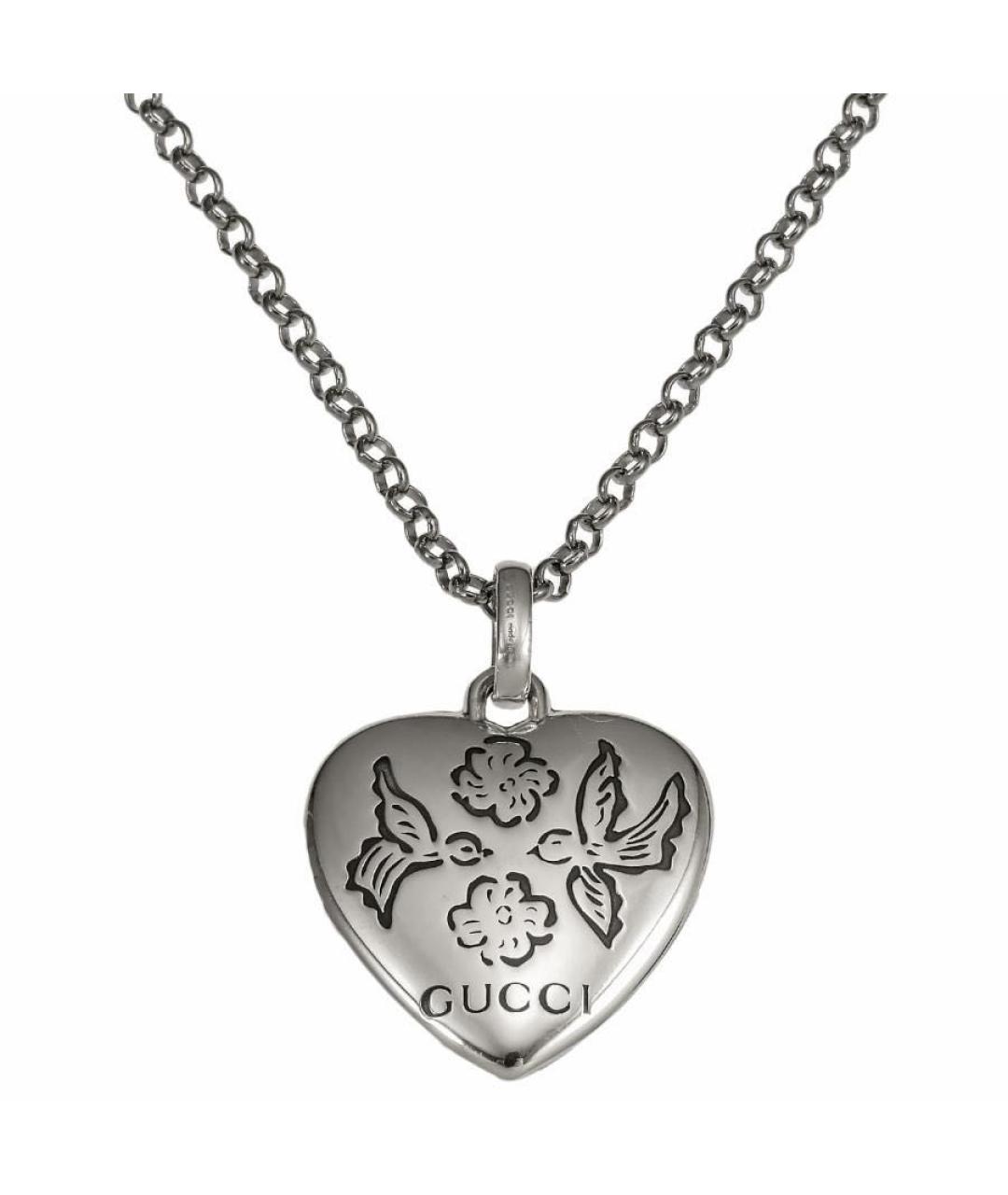 GUCCI Серебряная серебряная подвеска, фото 8