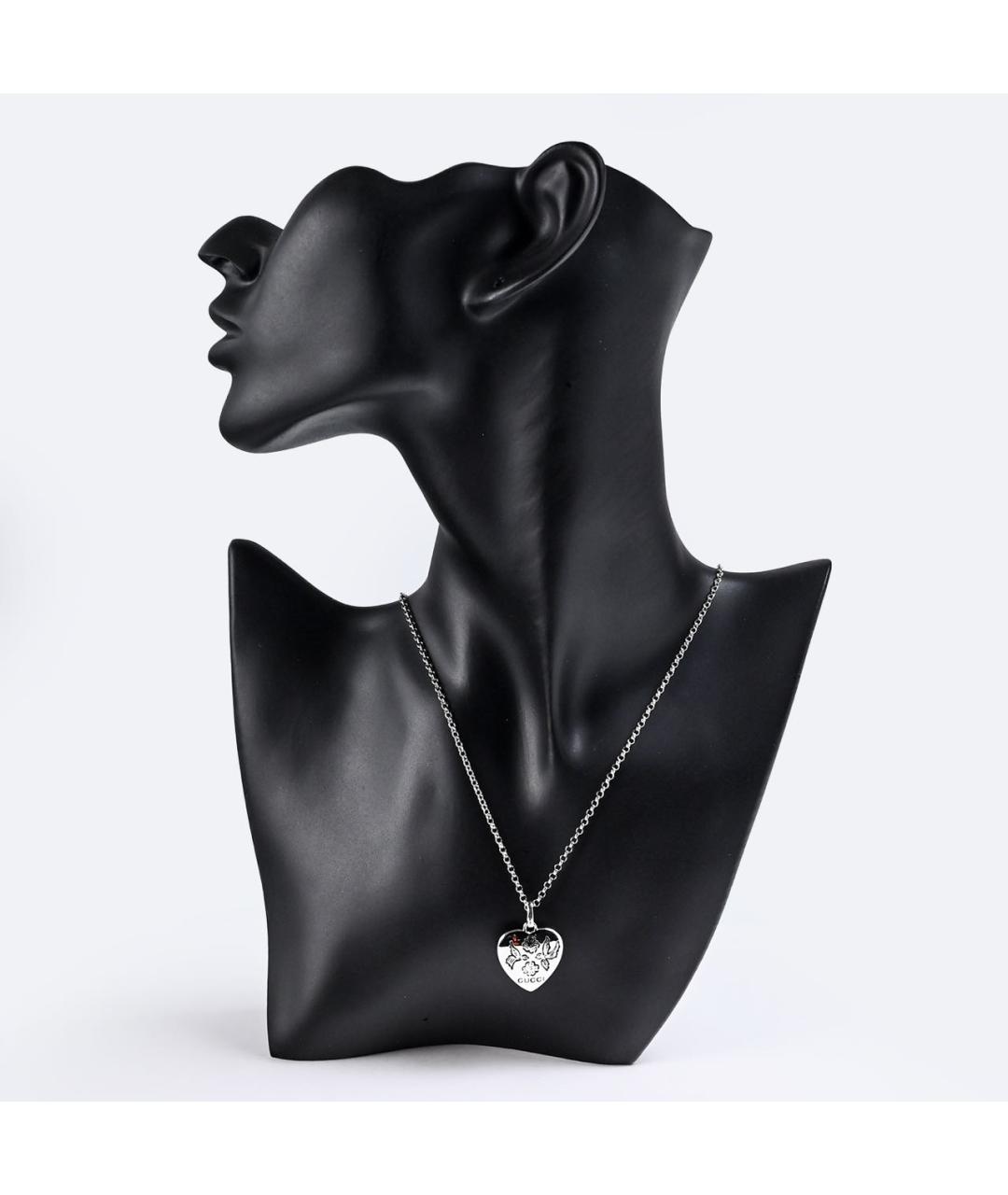 GUCCI Серебряная серебряная подвеска, фото 4