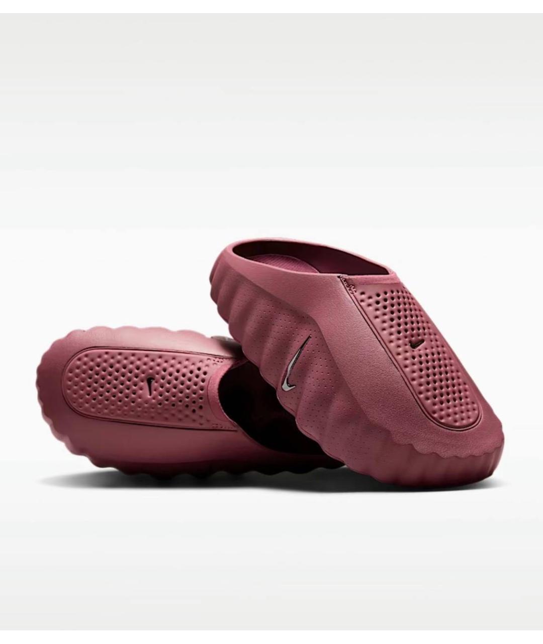 NIKE Бордовые мюли, фото 2