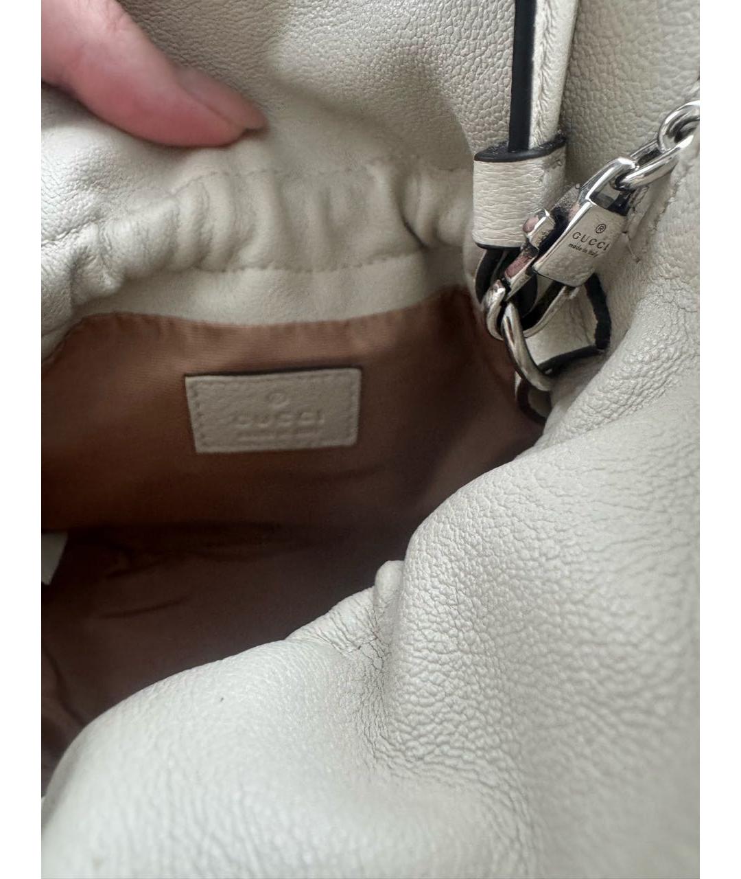 GUCCI Кожаная сумка через плечо, фото 4