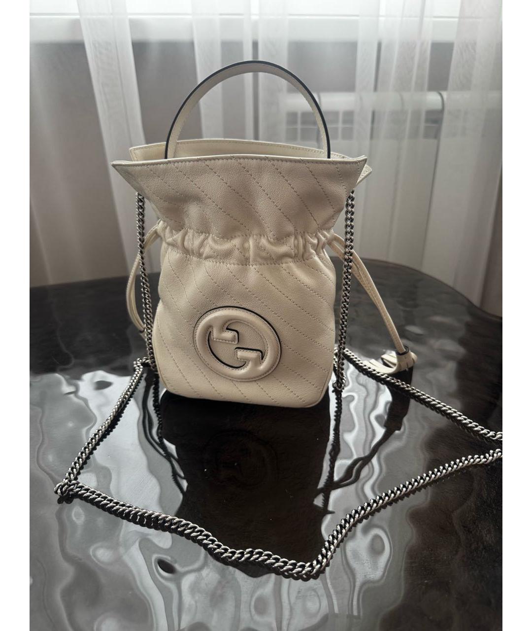 GUCCI Кожаная сумка через плечо, фото 7