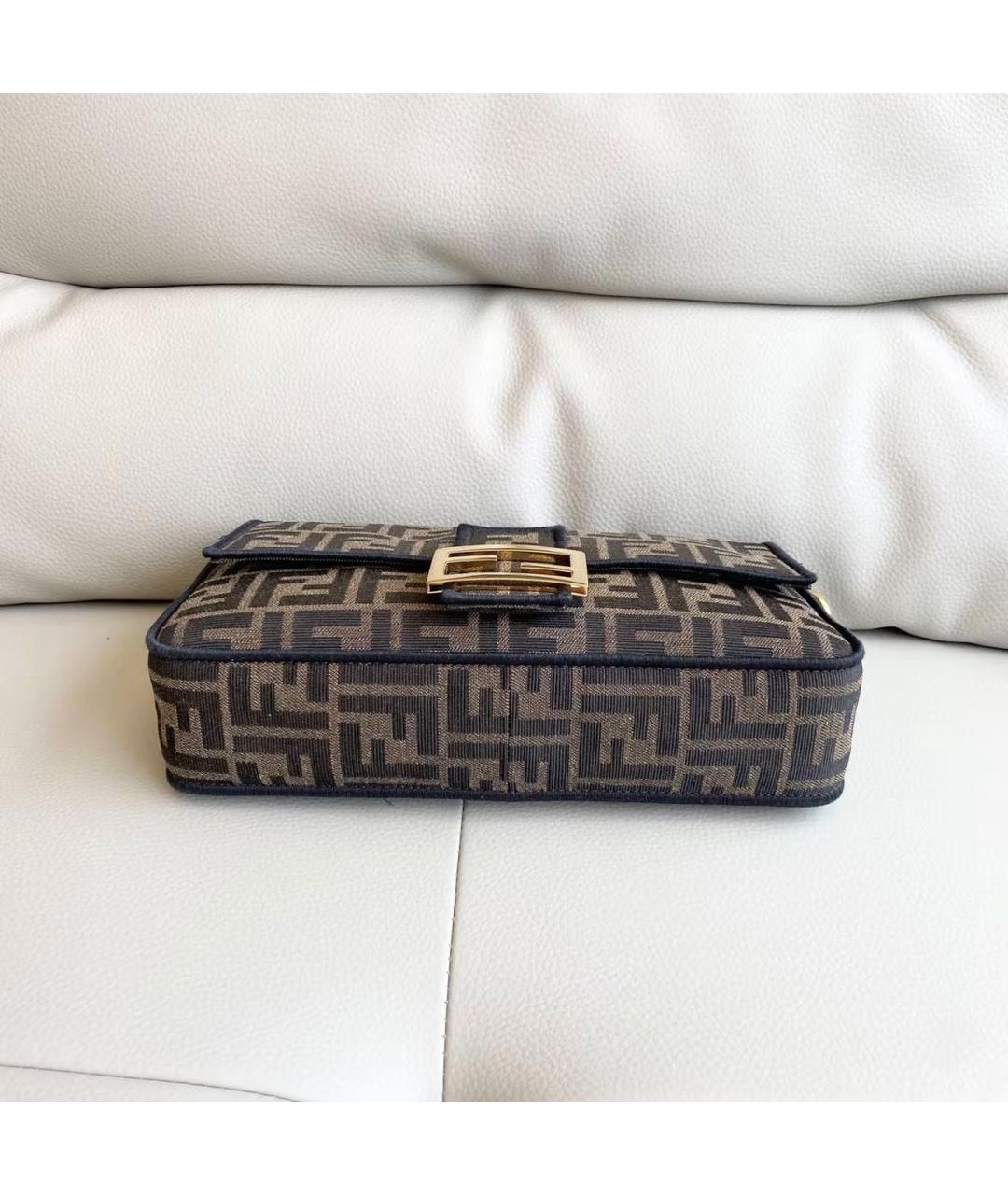 FENDI Коричневая сумка через плечо, фото 6