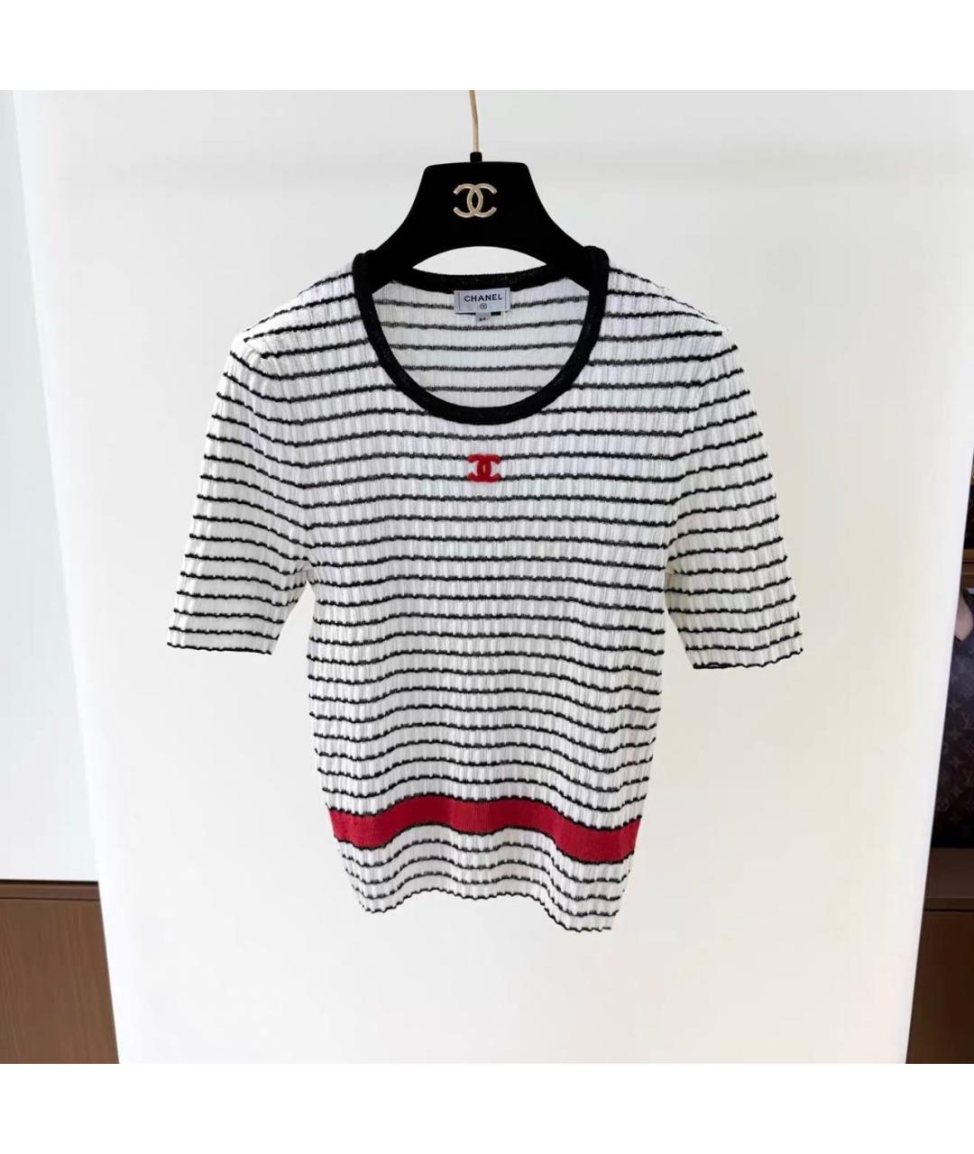 CHANEL Белая футболка, фото 8