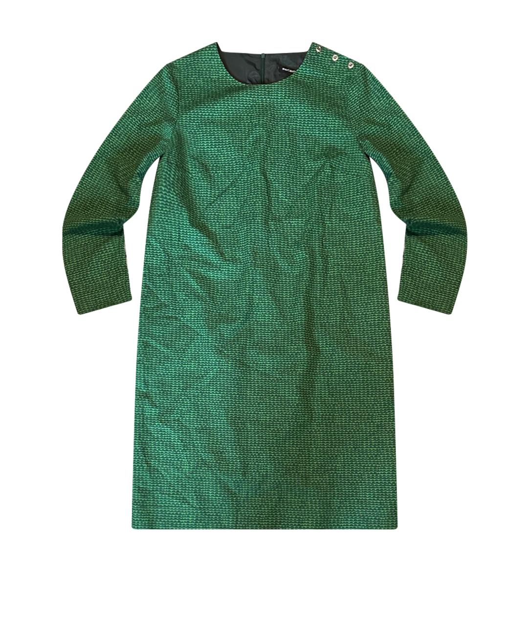 MARIMEKKO Зеленое полиэстеровое повседневное платье, фото 1