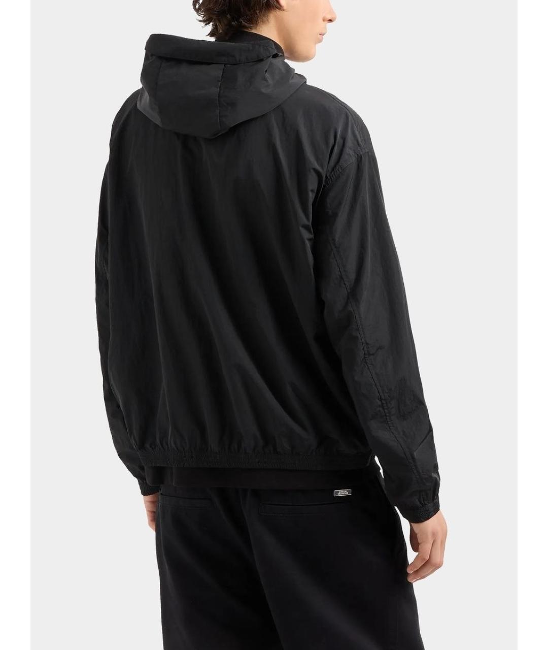 ARMANI EXCHANGE Черная нейлоновая куртка, фото 4