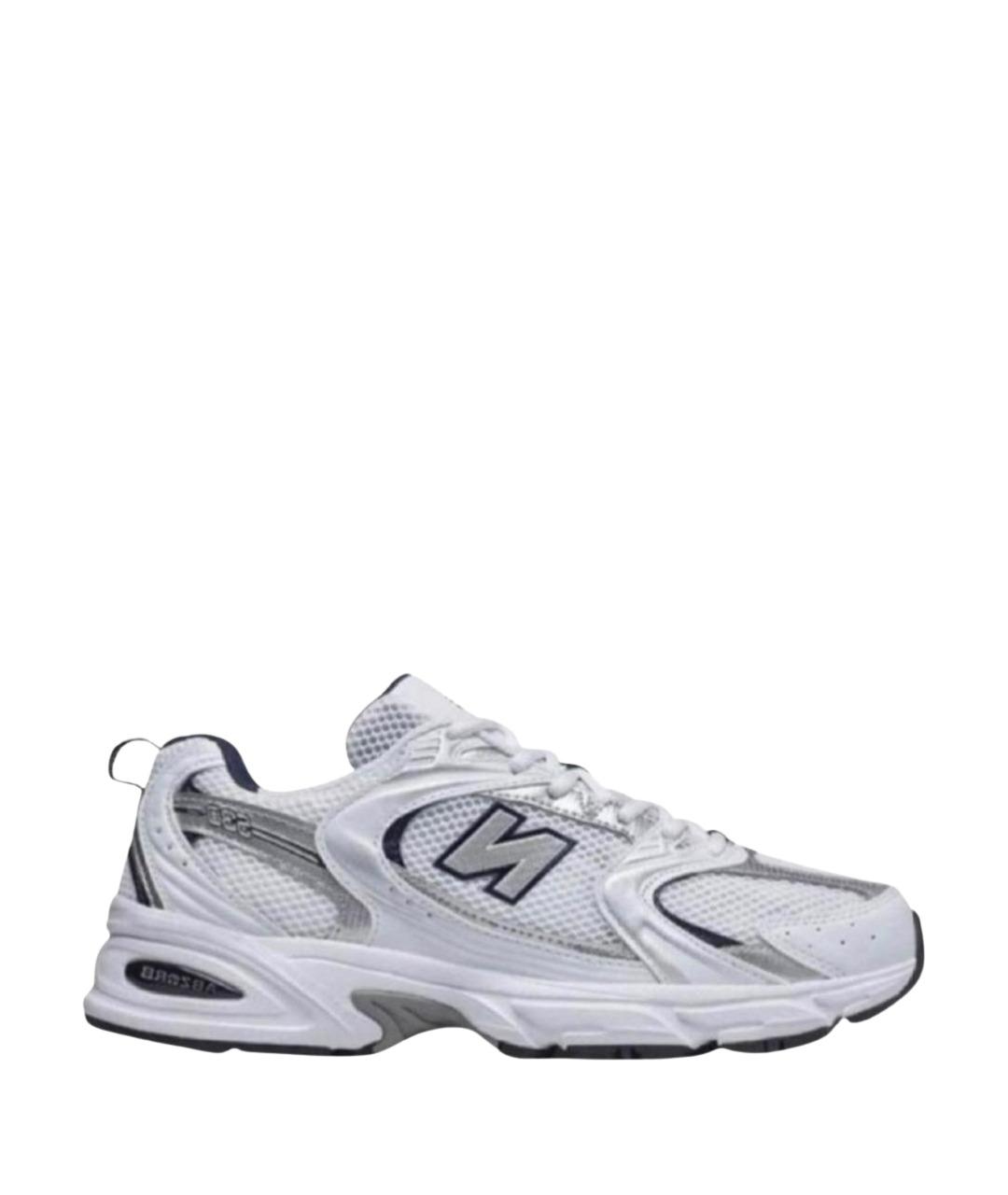 NEW BALANCE Белые текстильные кроссовки, фото 1