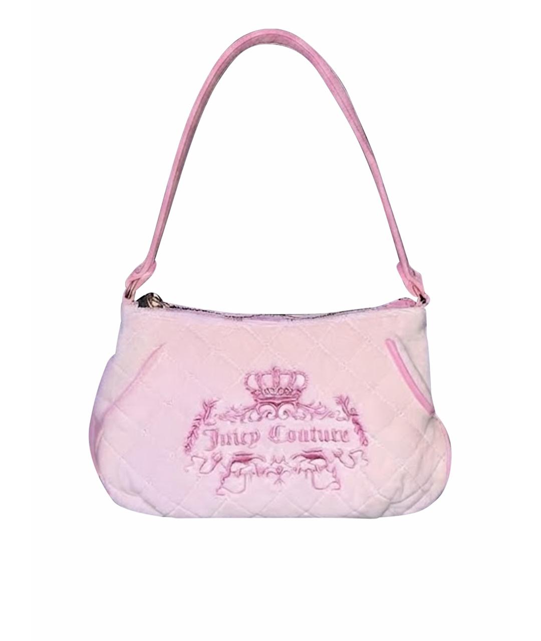 JUICY COUTURE Розовая сумка с короткими ручками, фото 1
