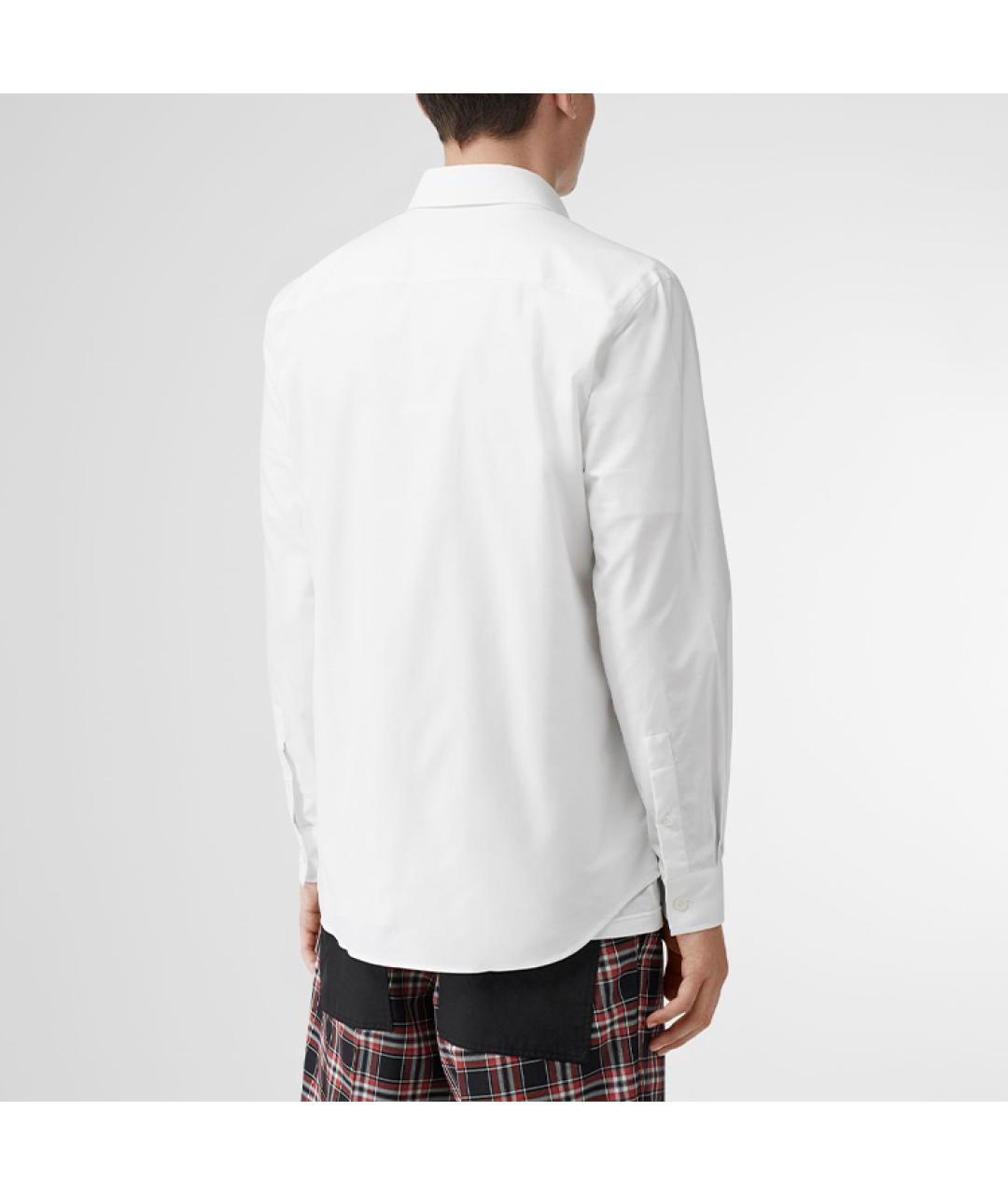 BURBERRY Белая классическая рубашка, фото 4