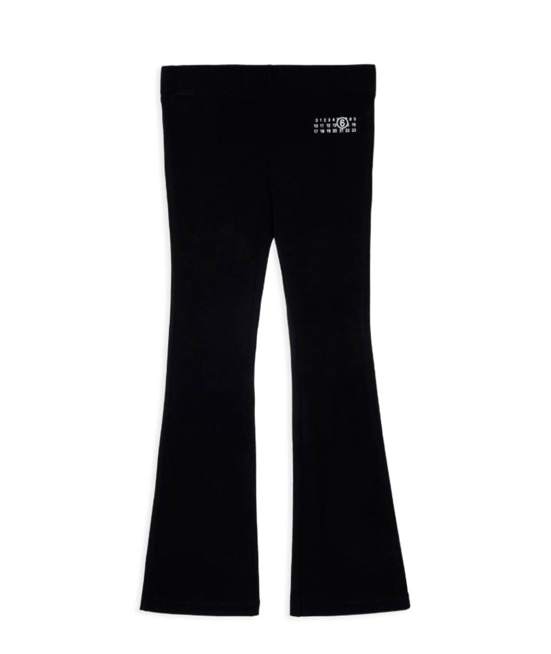MAISON MARGIELA Черные хлопковые брюки и шорты, фото 1