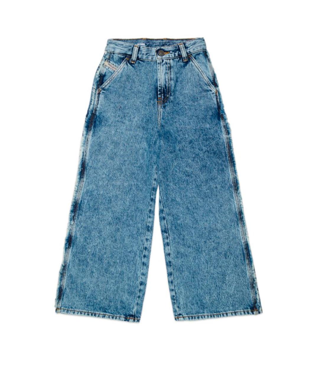 DIESEL Синие хлопковые детские джинсы, фото 1