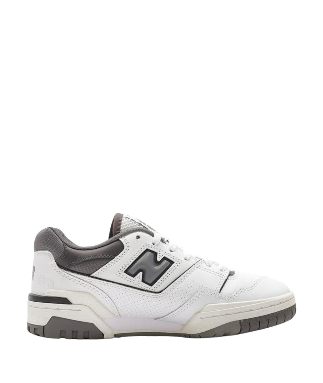 NEW BALANCE Белые кожаные кроссовки, фото 1