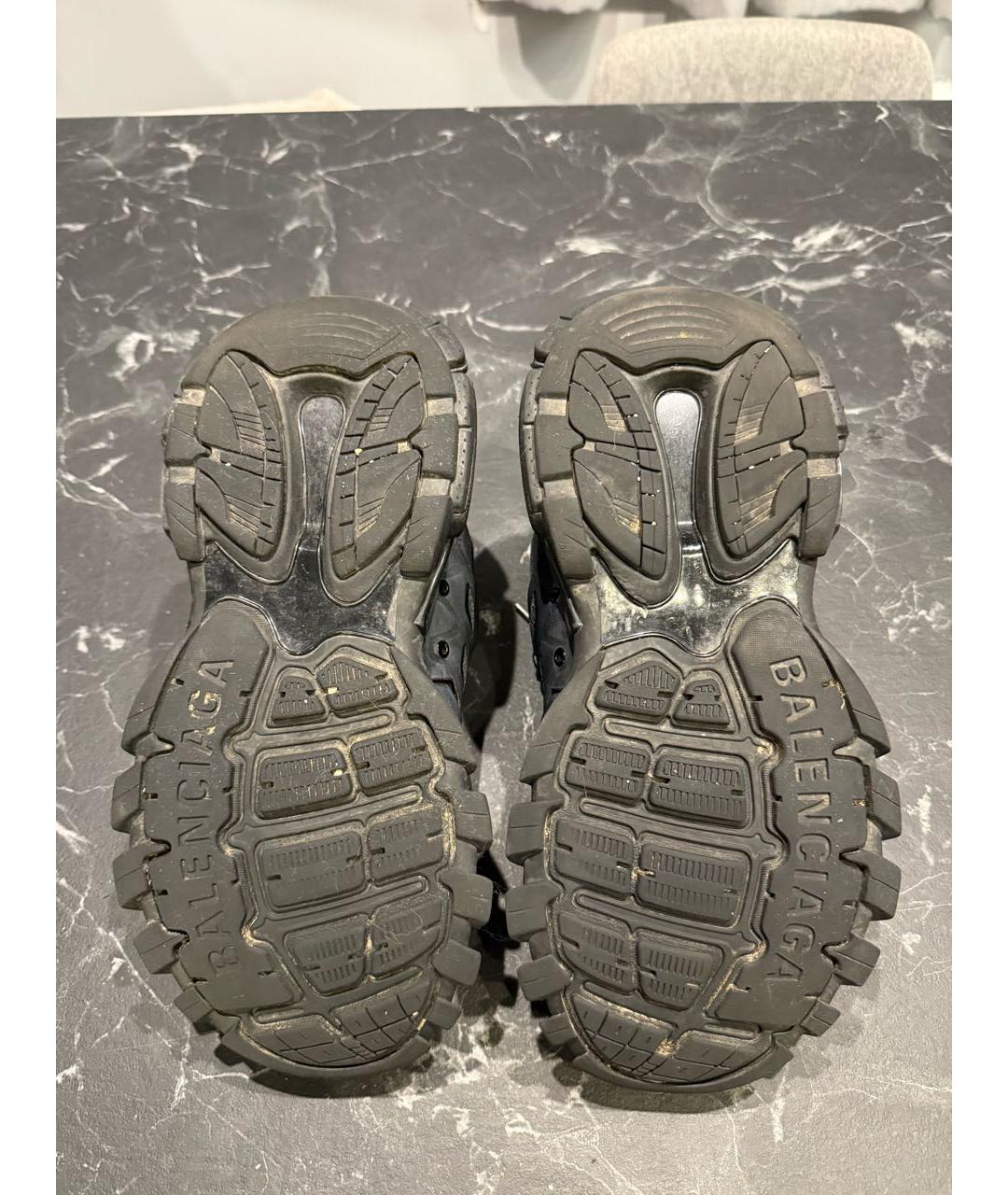 BALENCIAGA Черные кроссовки, фото 4