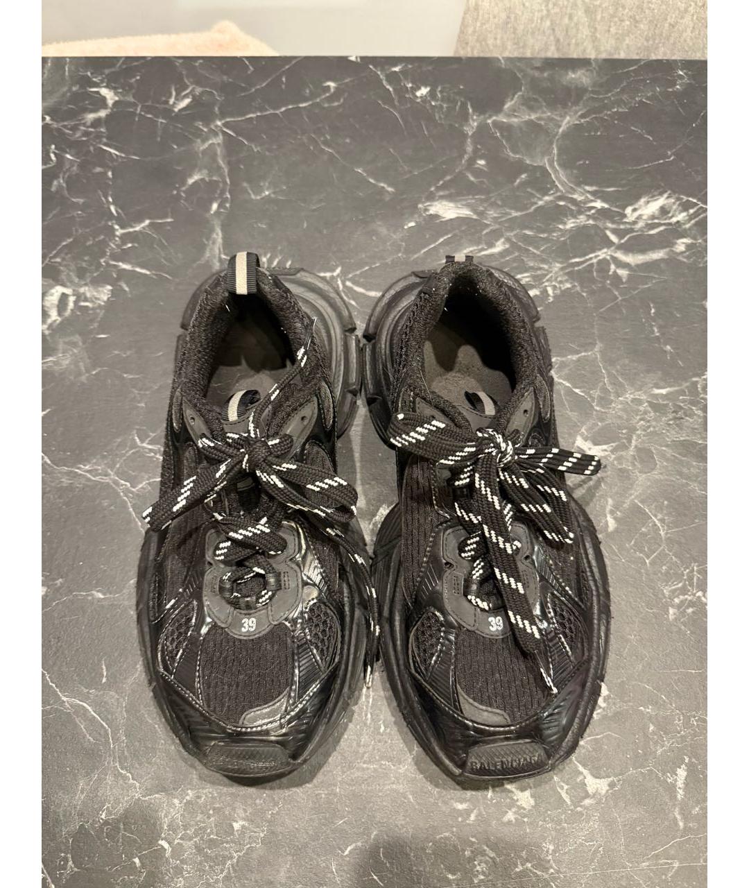 BALENCIAGA Черные кроссовки, фото 2