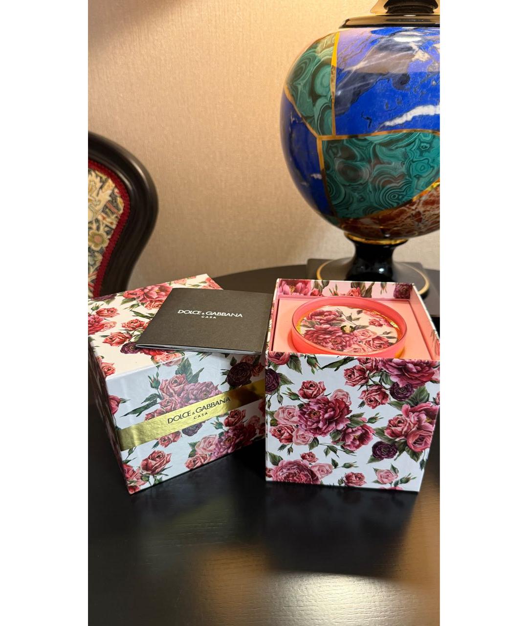 DOLCE&GABBANA Розовая свеча, фото 2