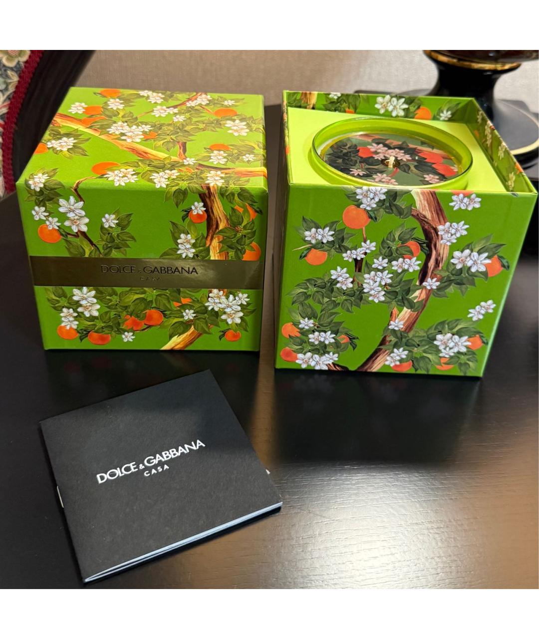 DOLCE&GABBANA Зеленая свеча, фото 2