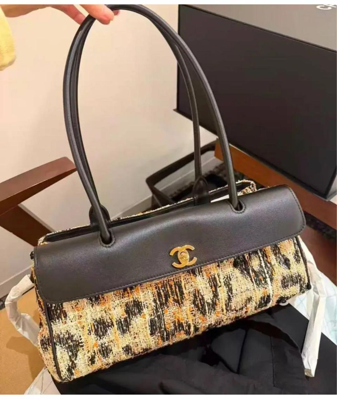 CHANEL Мульти твидовая сумка тоут, фото 4