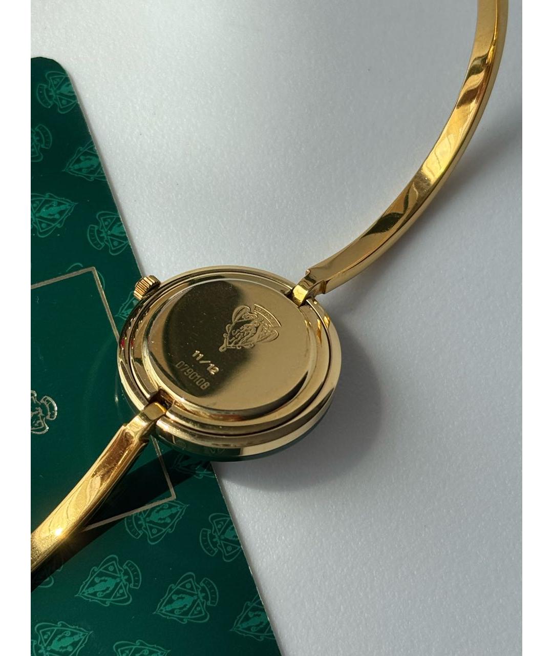 GUCCI Золотые латунные часы, фото 7