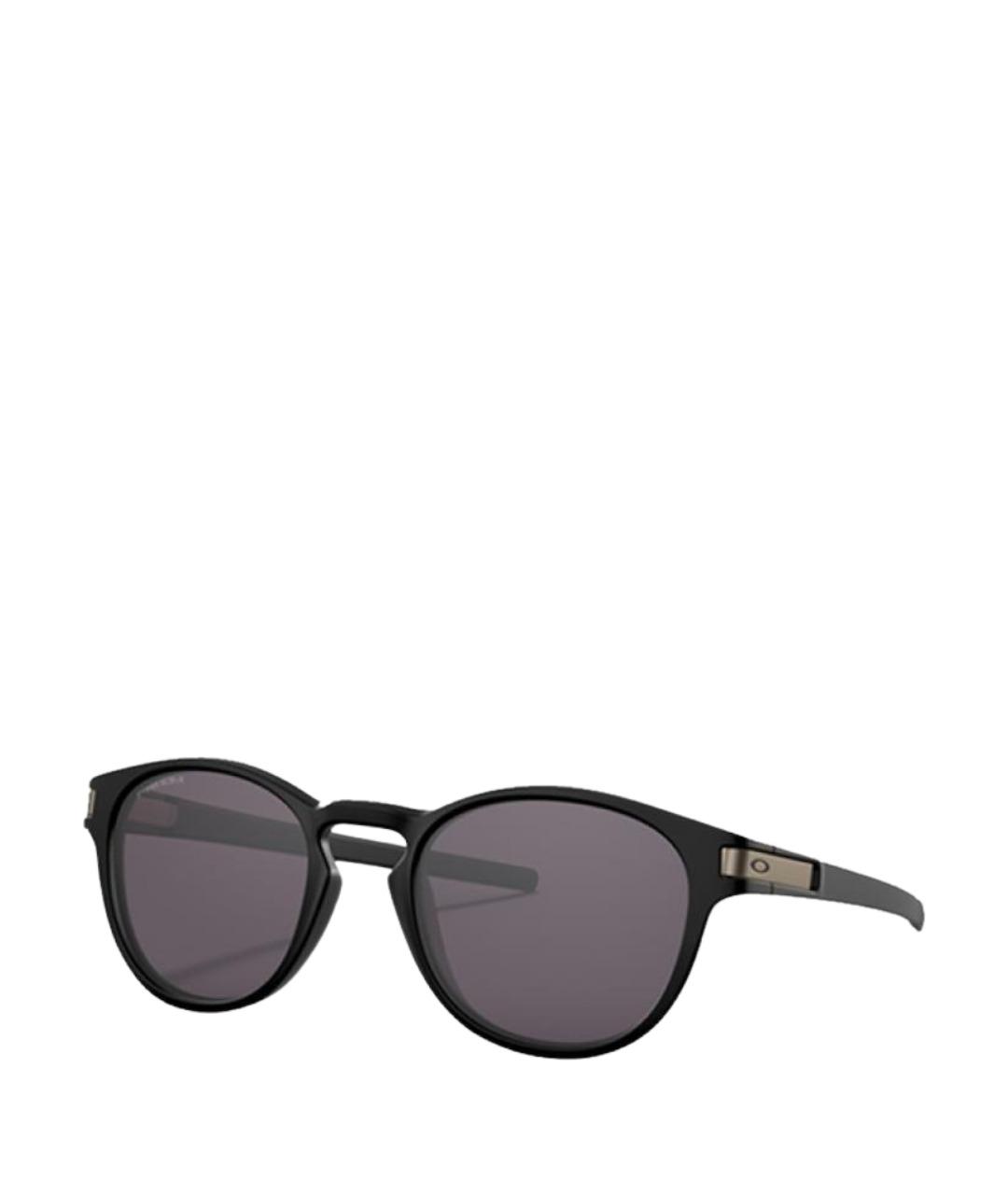 OAKLEY Черные пластиковые солнцезащитные очки, фото 1