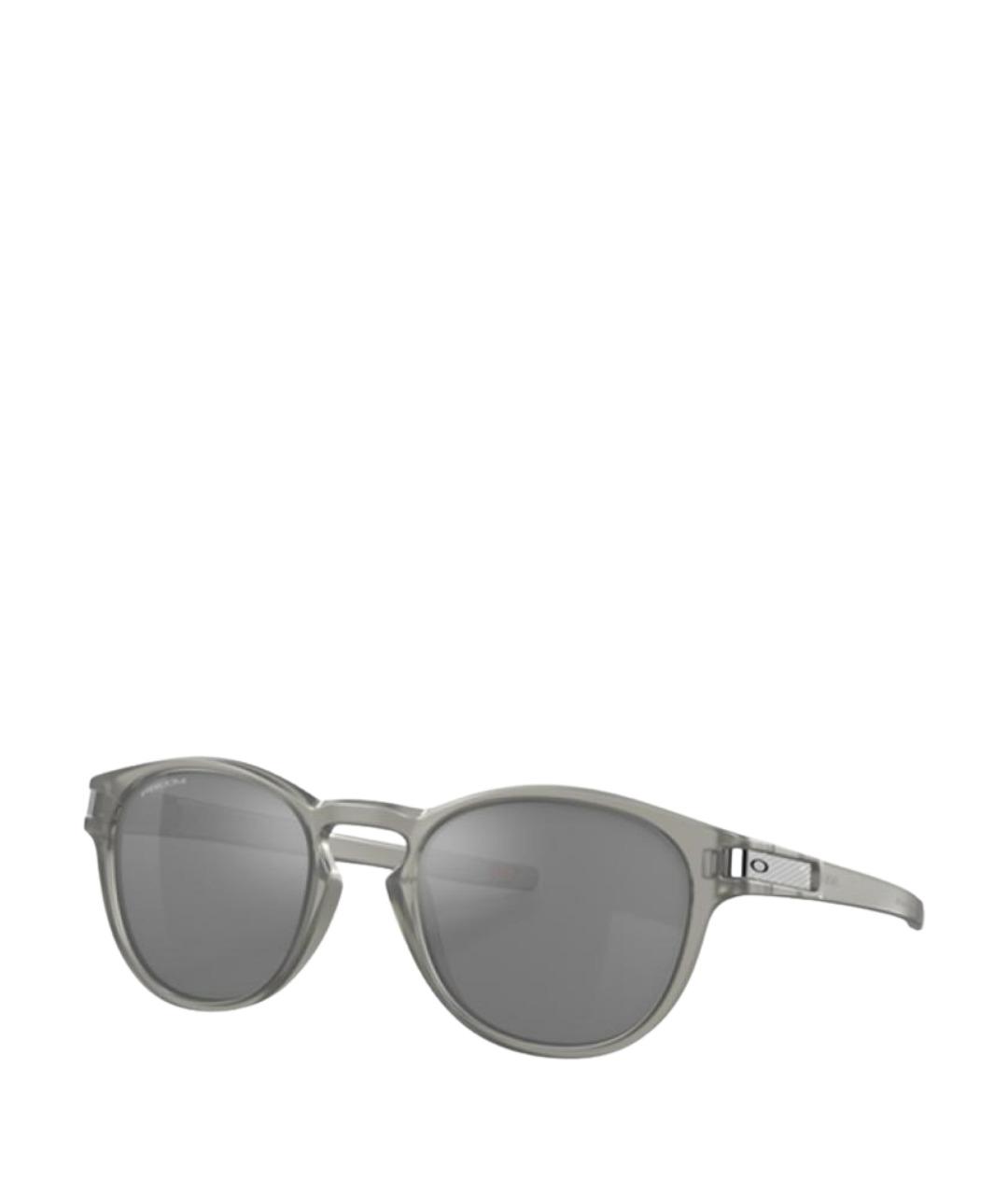 OAKLEY Серые пластиковые солнцезащитные очки, фото 1