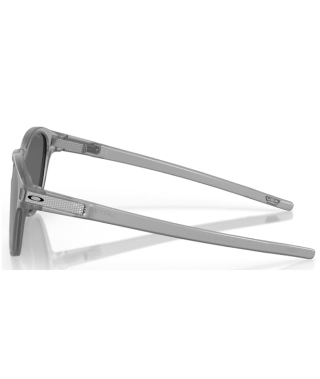 OAKLEY Серые пластиковые солнцезащитные очки, фото 2