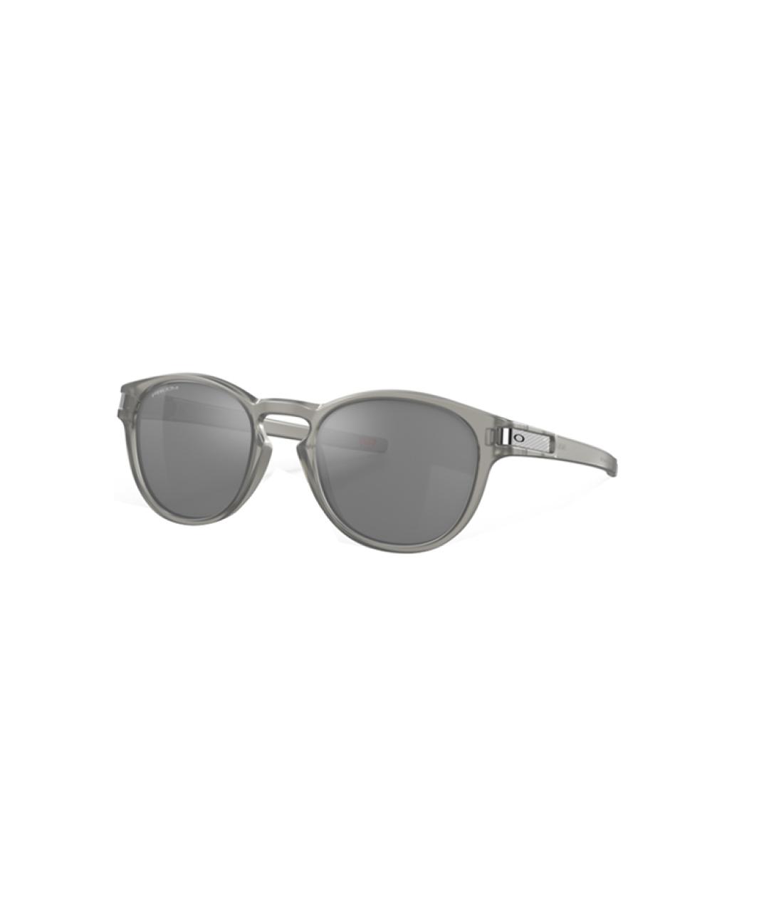 OAKLEY Серые пластиковые солнцезащитные очки, фото 5