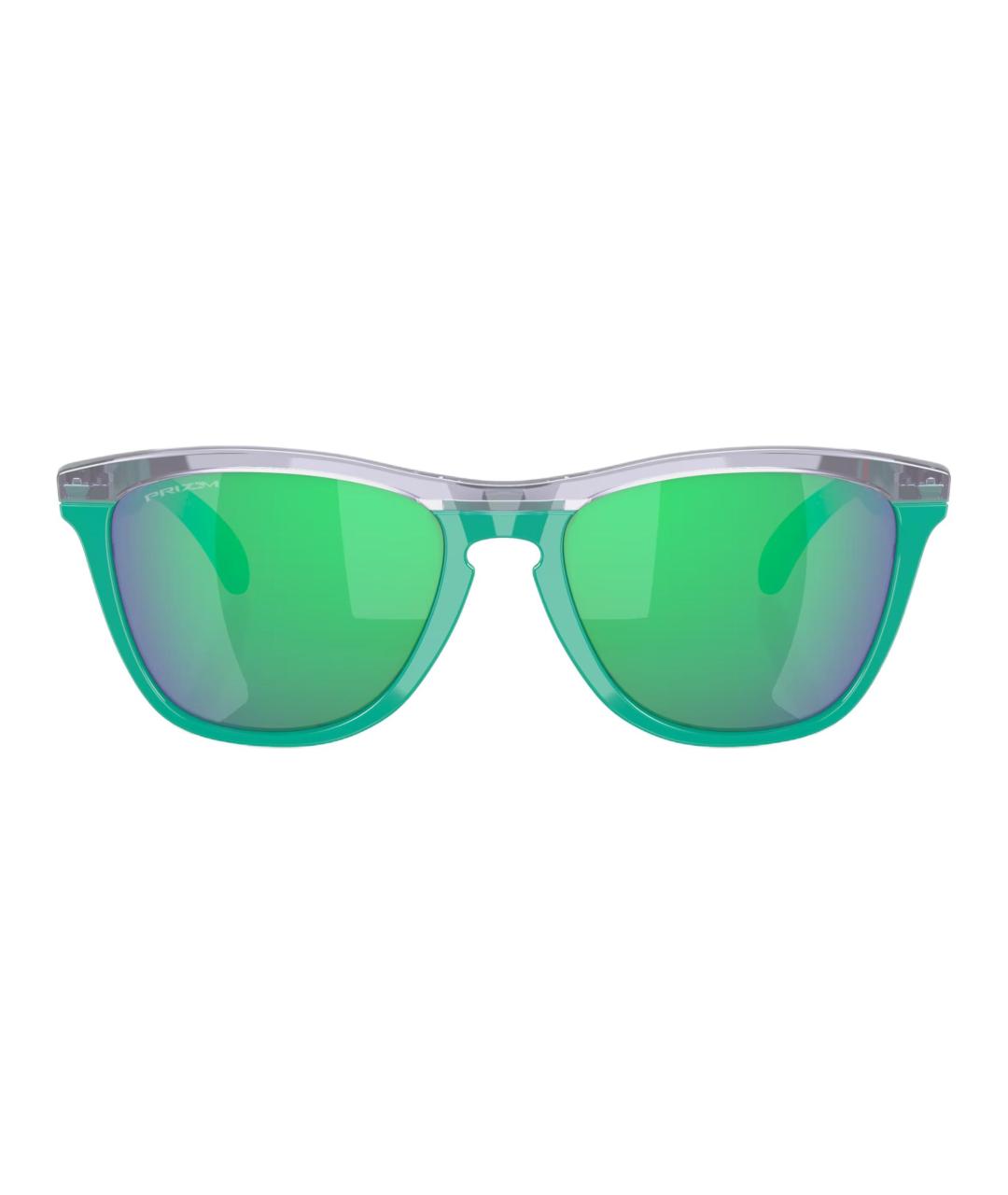 OAKLEY Серые пластиковые солнцезащитные очки, фото 2