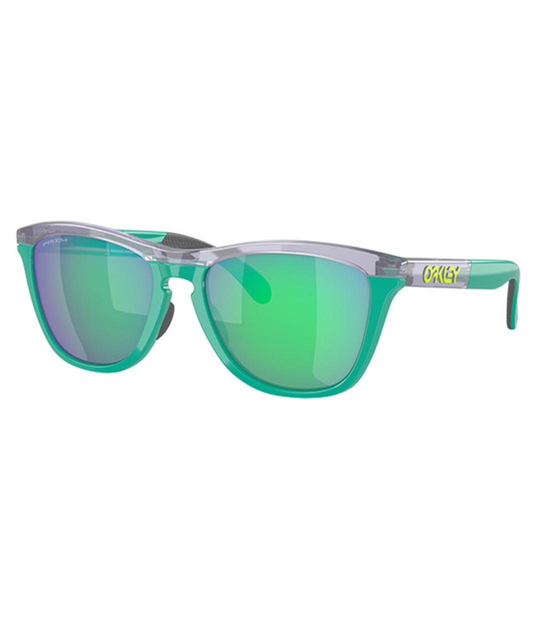 OAKLEY Серые пластиковые солнцезащитные очки, фото 1