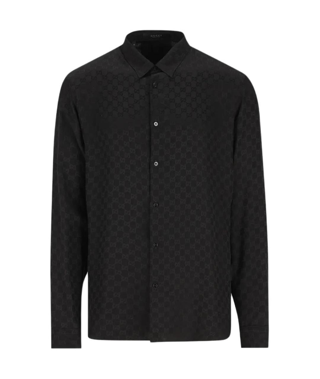 GUCCI Черная классическая рубашка, фото 1