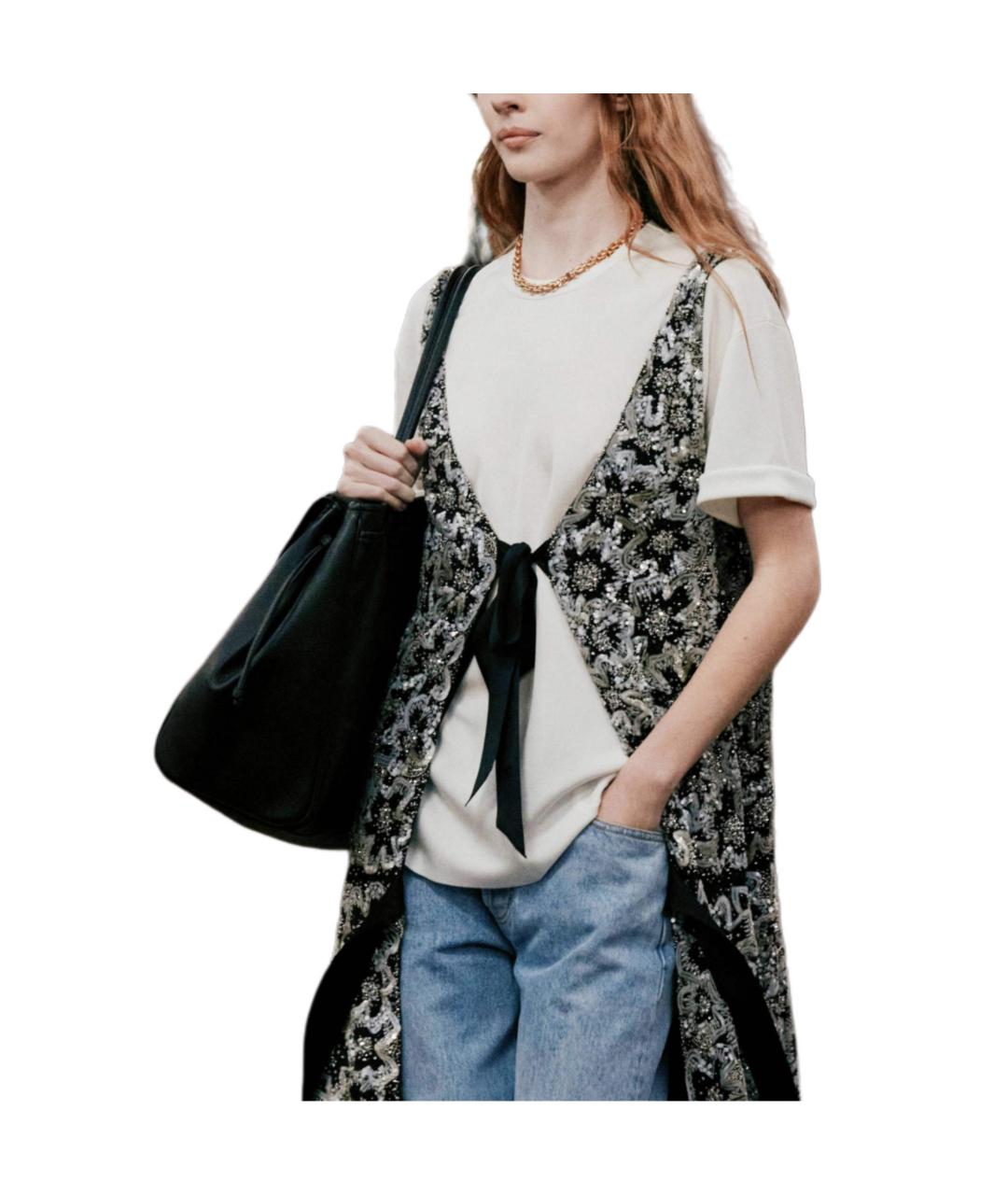 CHANEL Белая футболка, фото 3