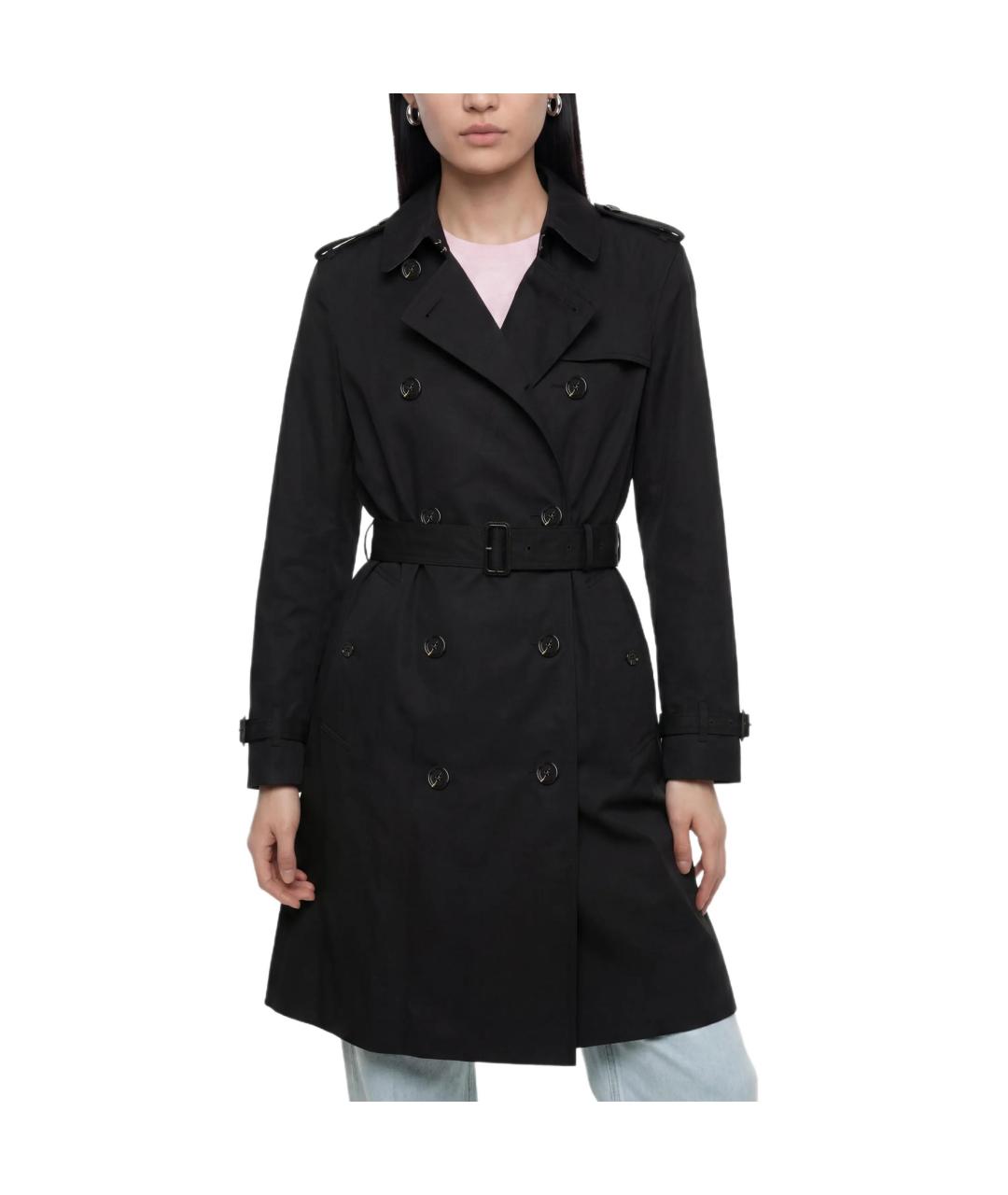 BURBERRY Черный тренч/плащ, фото 4