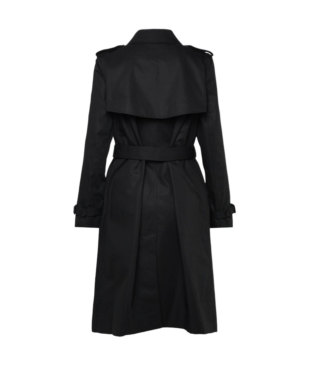BURBERRY Черный тренч/плащ, фото 2