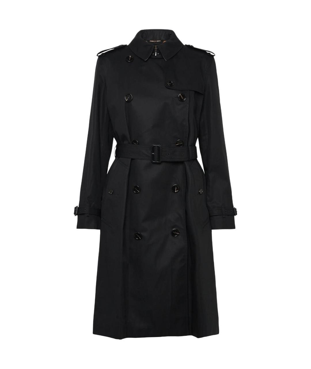 BURBERRY Черный тренч/плащ, фото 1