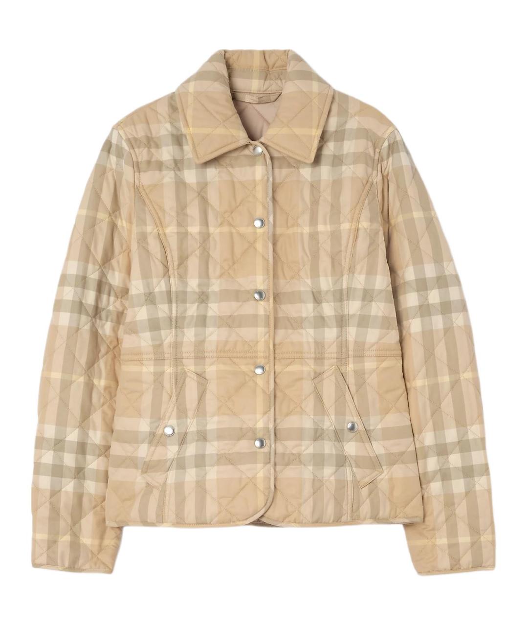 BURBERRY Хаки пуховик, фото 1