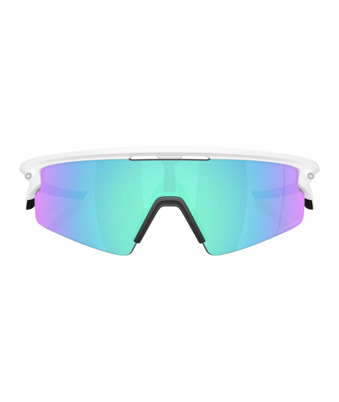 OAKLEY Белые пластиковые солнцезащитные очки, фото 2