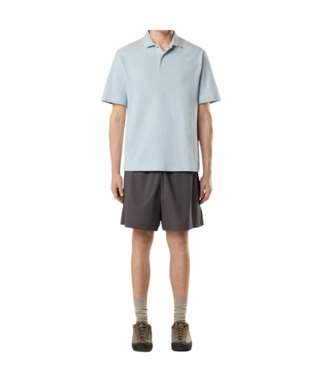 STONE ISLAND Серые шорты, фото 3
