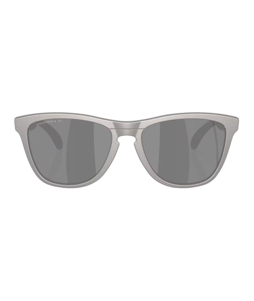 OAKLEY Серые металлические солнцезащитные очки, фото 2