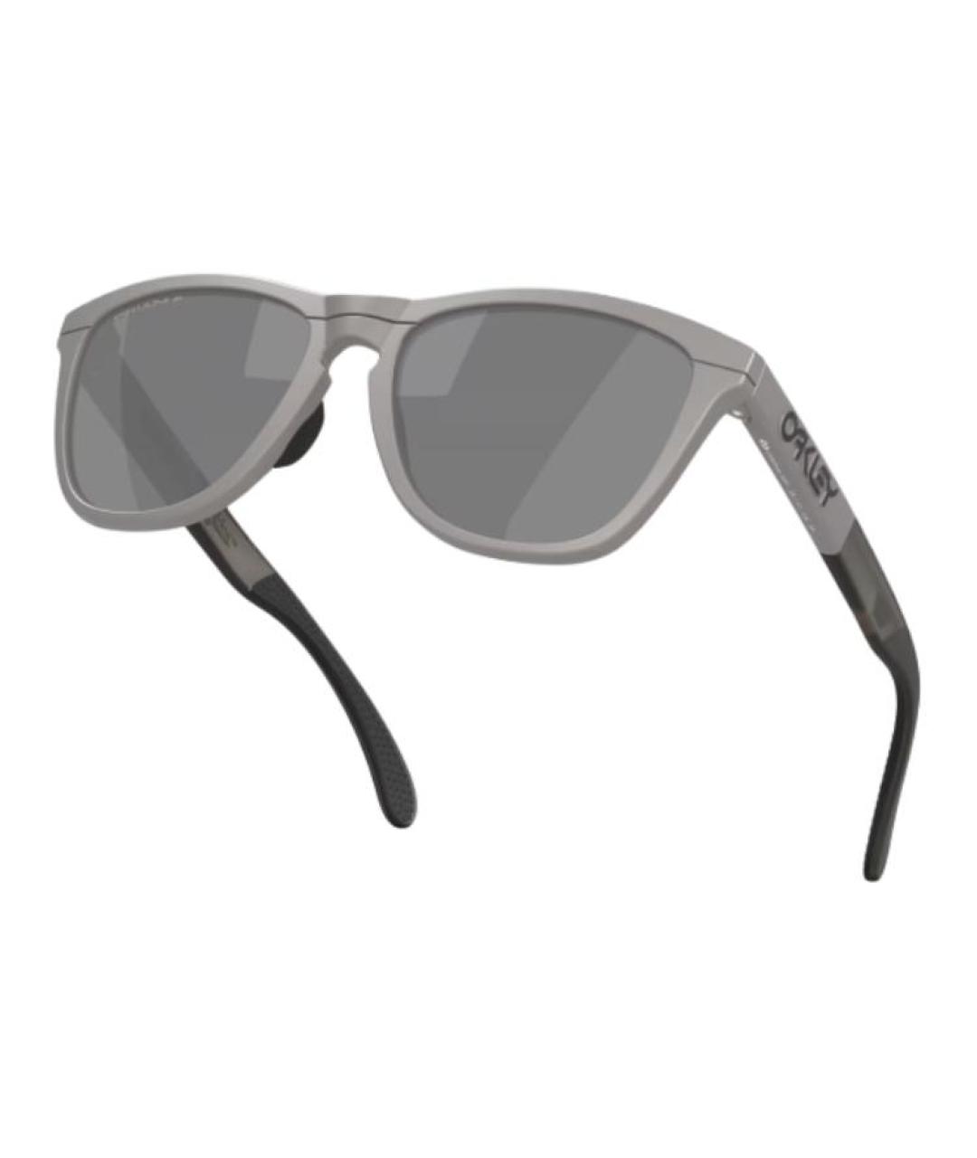 OAKLEY Серые металлические солнцезащитные очки, фото 4