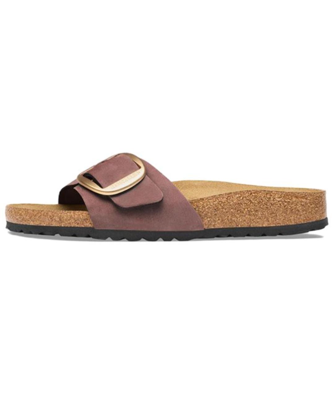 BIRKENSTOCK Розовые замшевые сандалии, фото 5