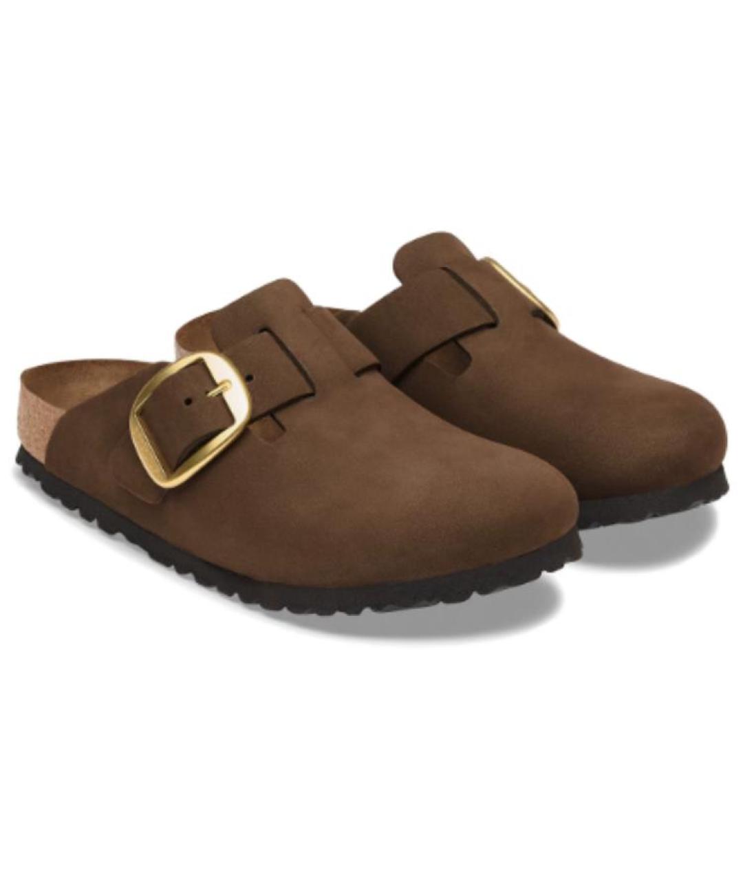 BIRKENSTOCK Коричневые сабо, фото 3